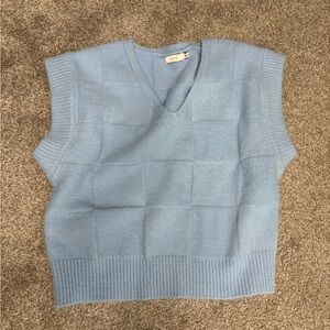 Lush Soft Blue Knit Garment